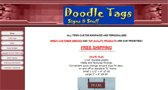 Desktop Screenshot of doodletags.com